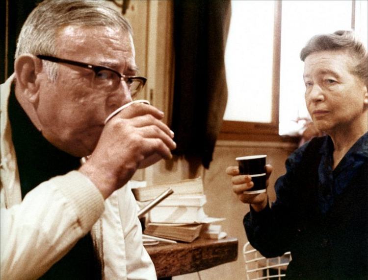 Sartre & SBD having coffee
