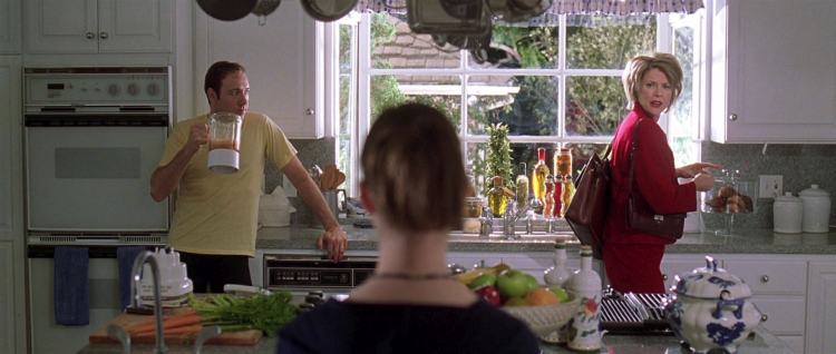 American Beauty scene in kitchen