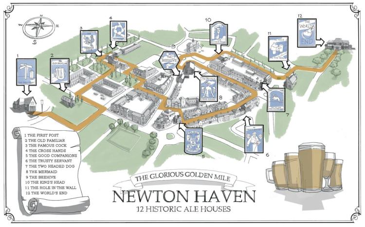 The map