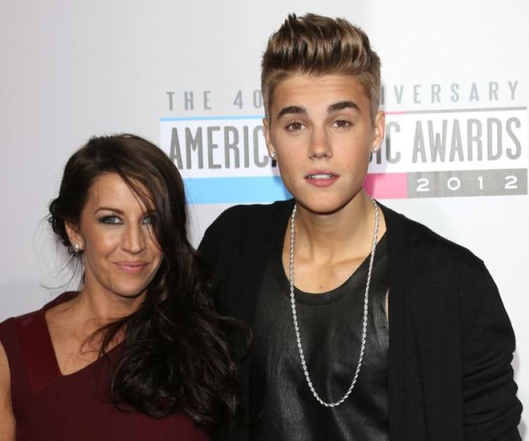 Bieber and mother