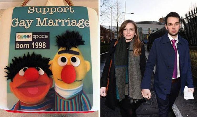 Same-sex marriage cake