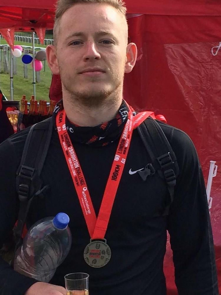 Will at an ultramarathon